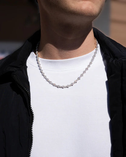 Moissanite Thorn Chain