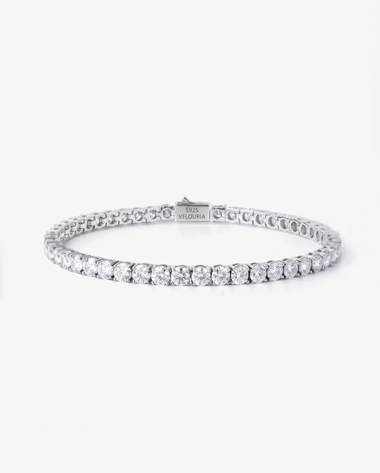 4MM Moissanite Tennis Bracelet