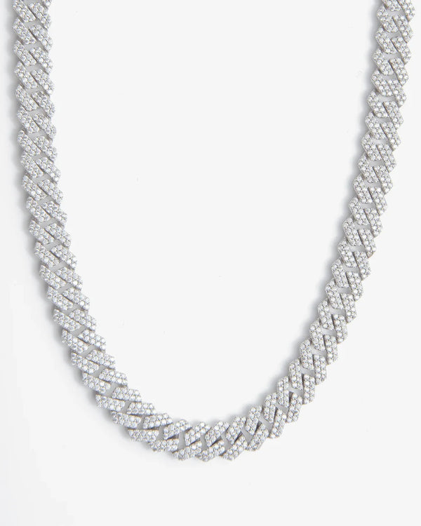 8MM Moissanite Prong Chain