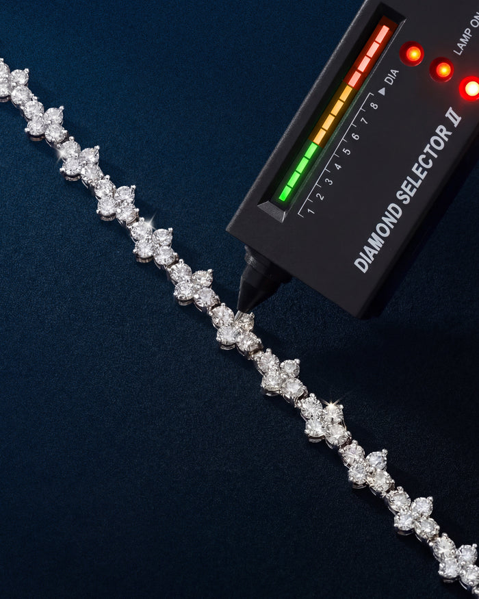 Moissanite Thorn Bracelet